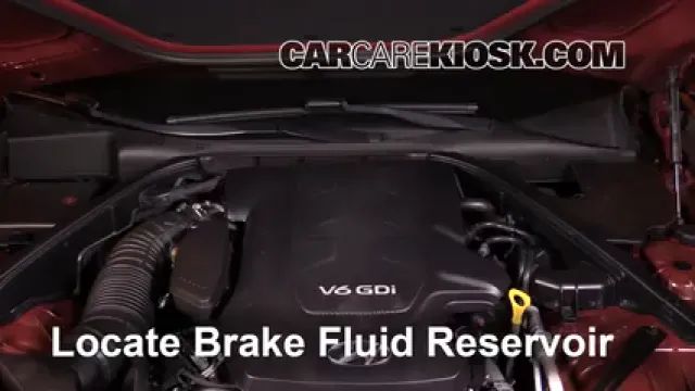 2016 Hyundai Genesis 3.8 3.8L V6 Líquido de frenos Agregar fluido